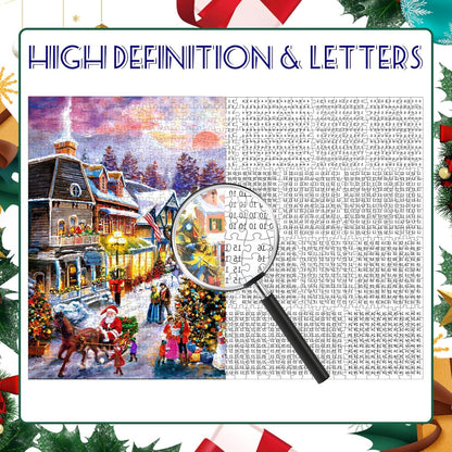 Puzzle Adventskalender 2024 Weihnachten Vintage Frauen Männer