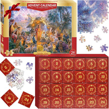 Adventskalender Puzzle Weihnachten 2024 Nativity 1008 Teile