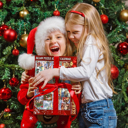 Puzzle Adventskalender 2024 Erwachsene Weihnachten 24 Tage