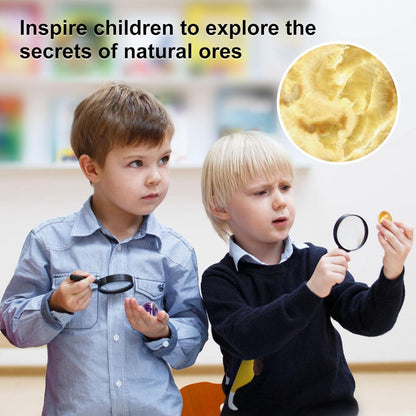 Adventskalender Kristalle für Kinder 24 Natürliche