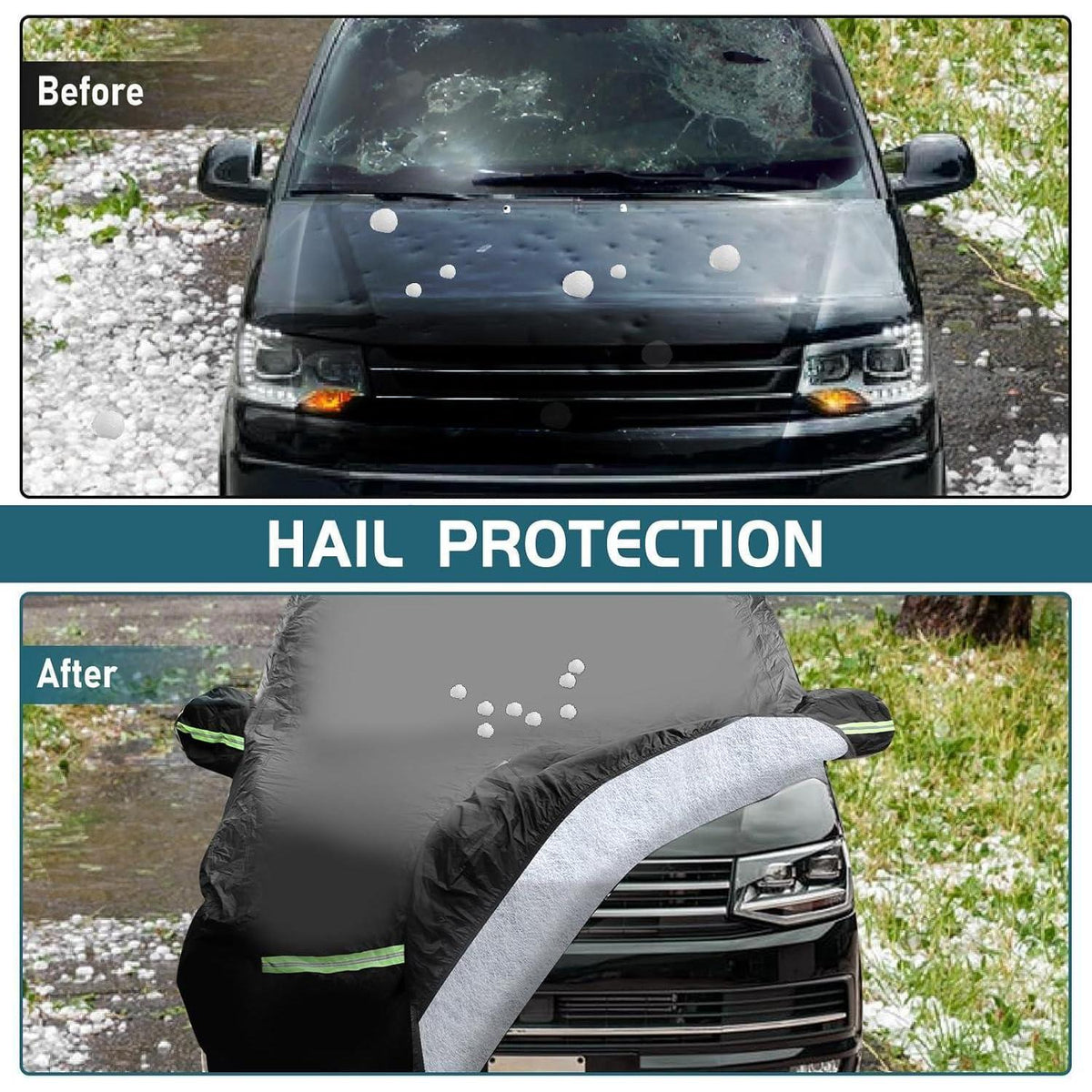 Autoabdeckung VW T4 1995-2004, Wasserdicht & Allwetter Schutz