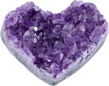 Amethyst Druse Herz Bergkristall Rohstein 4-5cm