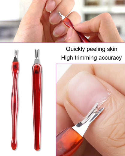 Professionelle Doppelseitige Nagelfeile 20 Stück 100/180 Gel-Nagel Feile Elektrischer Nagelknipser Schwärzlich