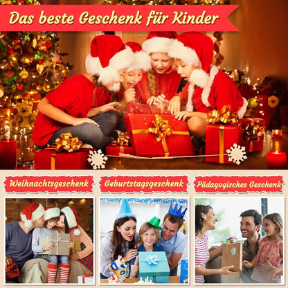 Edelstein Adventskalender 2024 für Kinder mit 24 Natürlichen