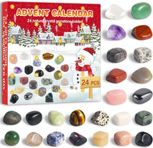 Adventskalender Kristalle 2024 für Kinder mit 24 Edelsteinen