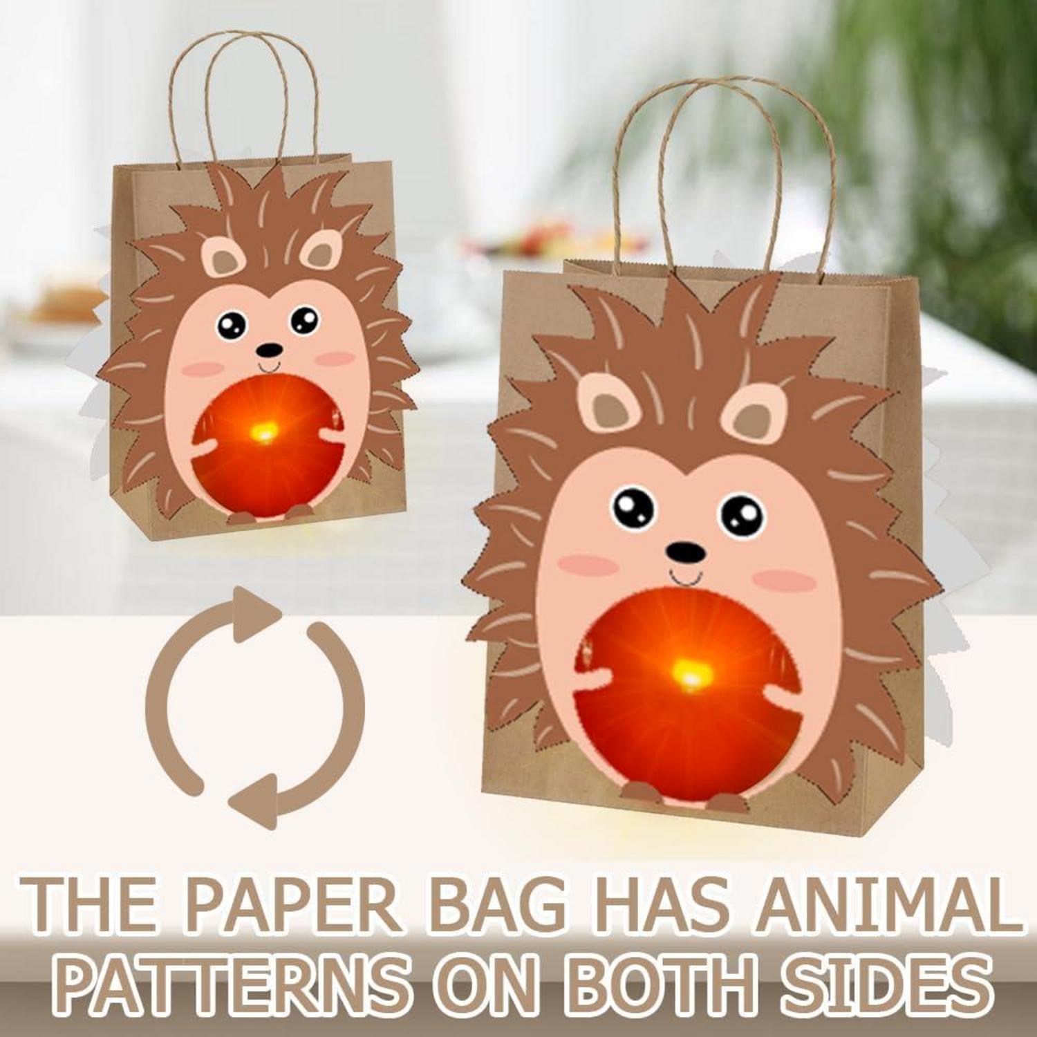 DIY Laternen Bastelset mit LED für Kinder, 6er Pack