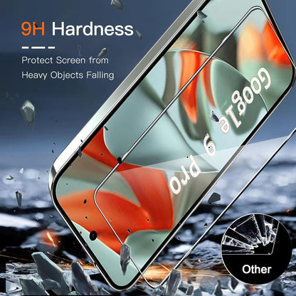 Schutzfolie Google Pixel 9 Pro Panzerglas Positionierhilfe