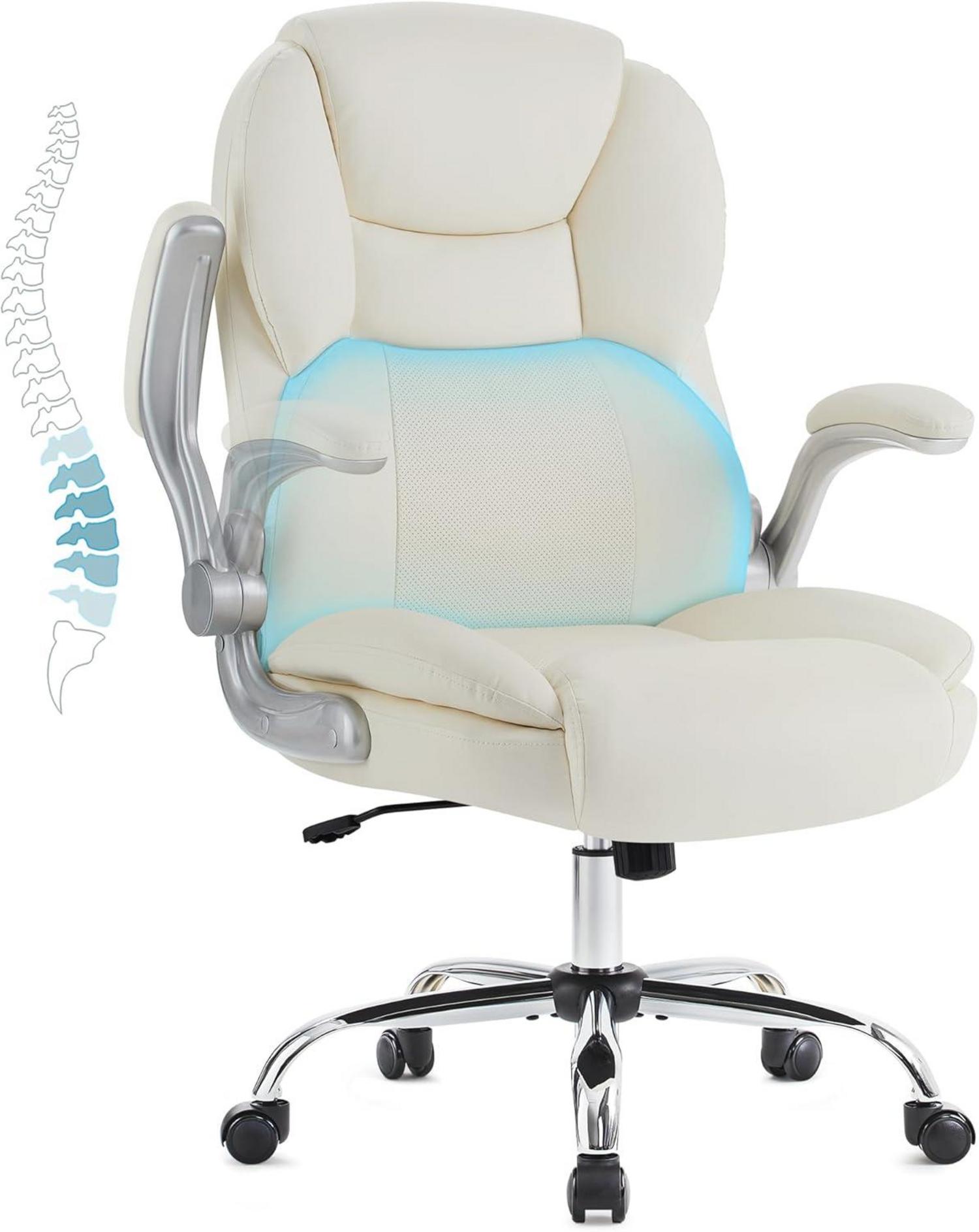Ergonomischer Bürostuhl mit Armlehne, höhenverstellbar, drehbar
