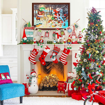 Adventskalender 2024 Weihnachtspuzzle 1008 Teile