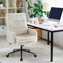 Schminktisch Stuhl mit Rollen, Bürostuhl Ergonomisch