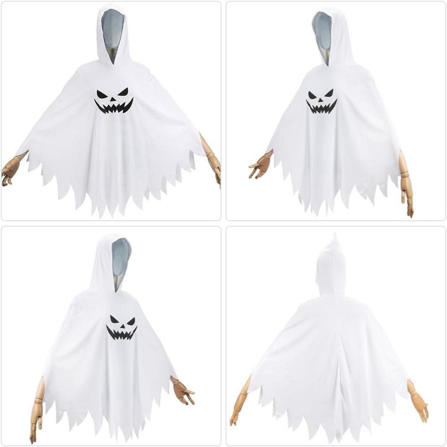 Geister Kostüm für Kinder Halloween Umhang