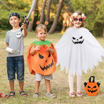 Sprinlot Geister Kostüm Umhang Kinder Halloween Gespenst