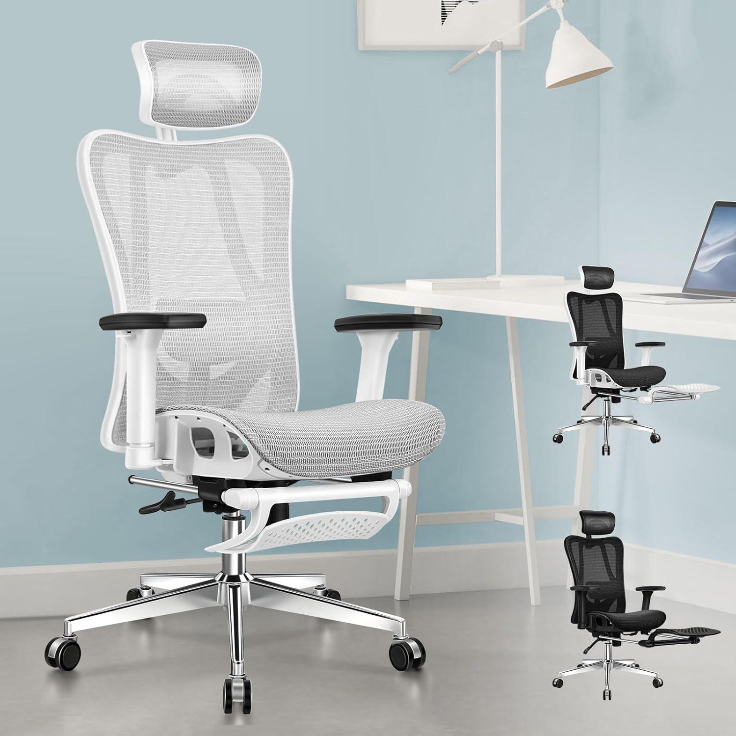 Ergonomischer Bürostuhl mit 3D-Armlehne und