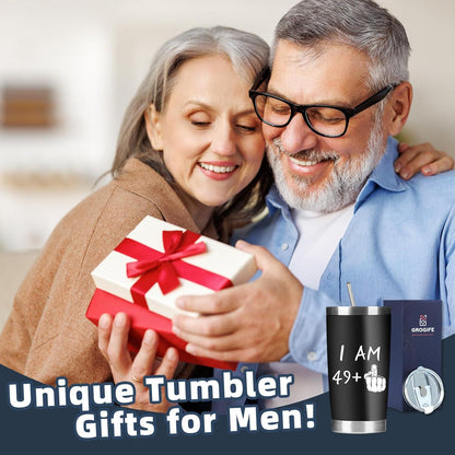 Grogife Geschenk 50. Geburtstag Herren hochwertig personalisiert