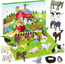 Adventskalender 2024 Kinder Tiere Bauerhof Hunde Farm 3-10 Jahre