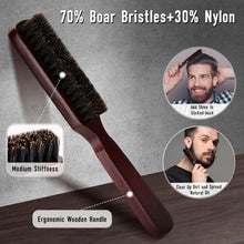 Dylapick Haarbürste Bartkamm Set Männer Styling