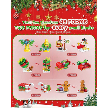 Adventskalender 2024 Kinder Bausteine Weihnachten Jungen