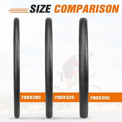 MEGHNA Rennrad Reifen 700x28c Fahrradmantel 2er Pack