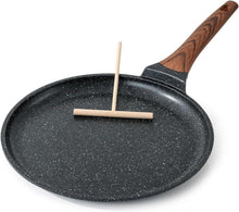 Antihaft Crêpepfanne 30cm mit Teigverteiler Induktion geeignet