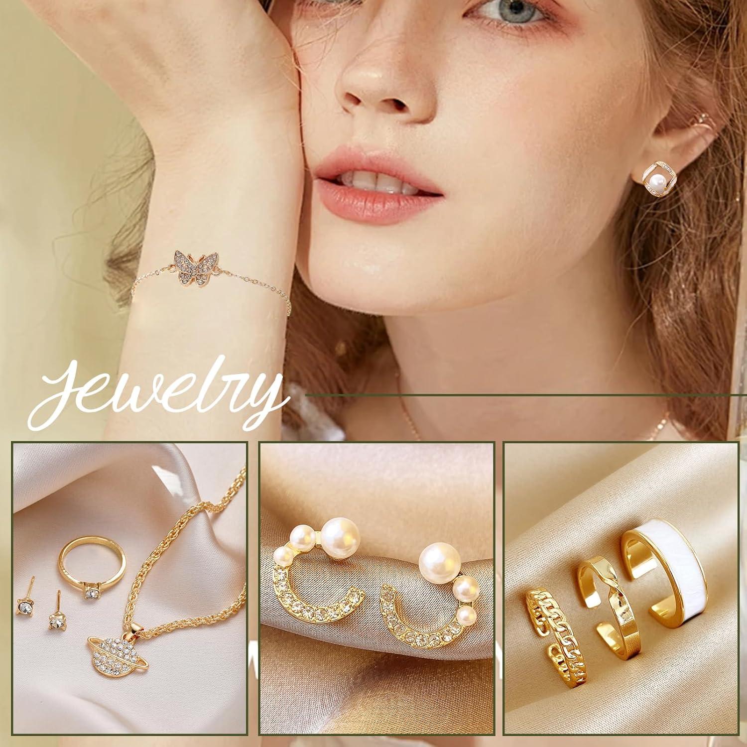 Adventskalender 2024 Frauen Mädchen Schmuck Retro Grün Weihnachtsgeschenke