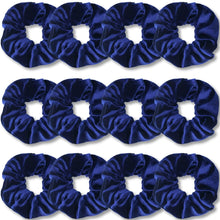 Premium Samt-Haargummis 12er Set für Damen und Mädchen