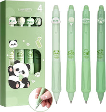 DealKits Radierbarer Kugelschreiber 4er Set Panda Eiscreme Kuchen