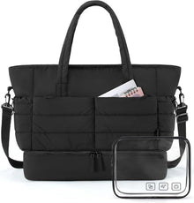 Große Bagsmart Reisetasche mit Schuhfach und IATA Toilettentasche
