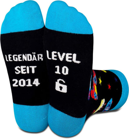 Geschenk Junge 10 Jahre Socken Geburtstag Jungen 10. Geburtstag