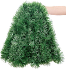 Weihnachtsgirlande 10m Tannengirlande Lametta Ø 10 cm, Deko