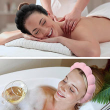 DRESHOW Spa-Stirnband Schwamm Frottee Damen Makeup