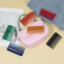 Lockenkamm mit breiten Zähnen für Haarstyling, 6 Stück in 6