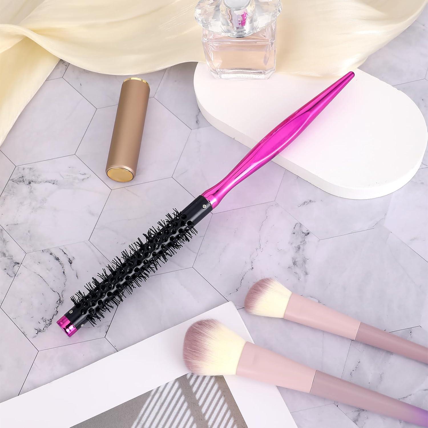 Kleine 1 Zoll Mini Lockenbürste Rundbürste Nylonborsten Haarstyling