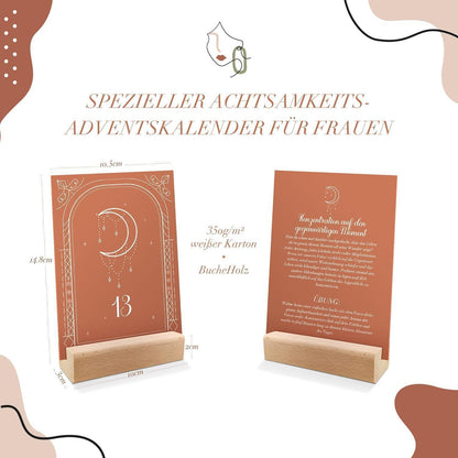 Achtsamkeit Adventskalender 2024 mit 24 Impulsen und Übungen