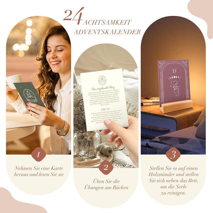 Achtsamkeit Adventskalender 2024 mit 24 Impulsen und Übungen