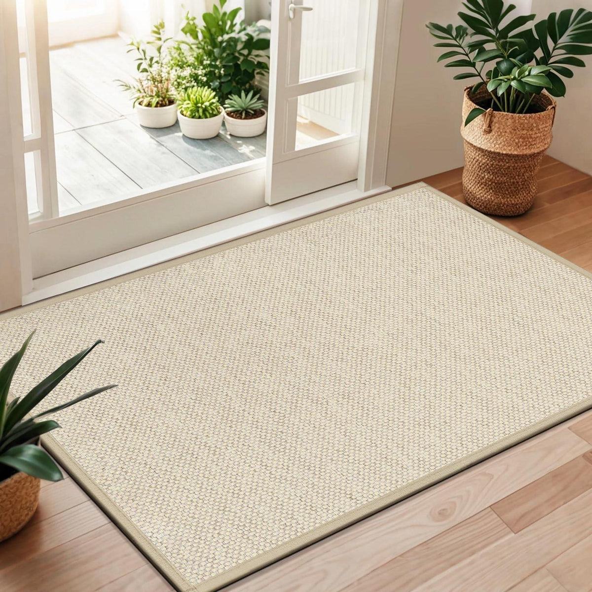 Fussmatte Innen 90x150 cm – Rutschfest & Waschbar