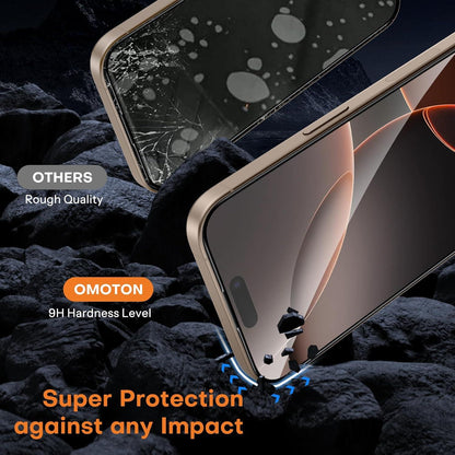 Panzer Schutzglas für iPhone 16 Pro Max, Full