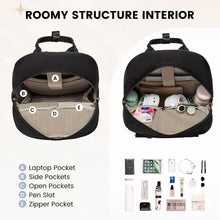 LOVEVOOK Schulrucksack Mädchen 14 Zoll Laptop Wasserdicht