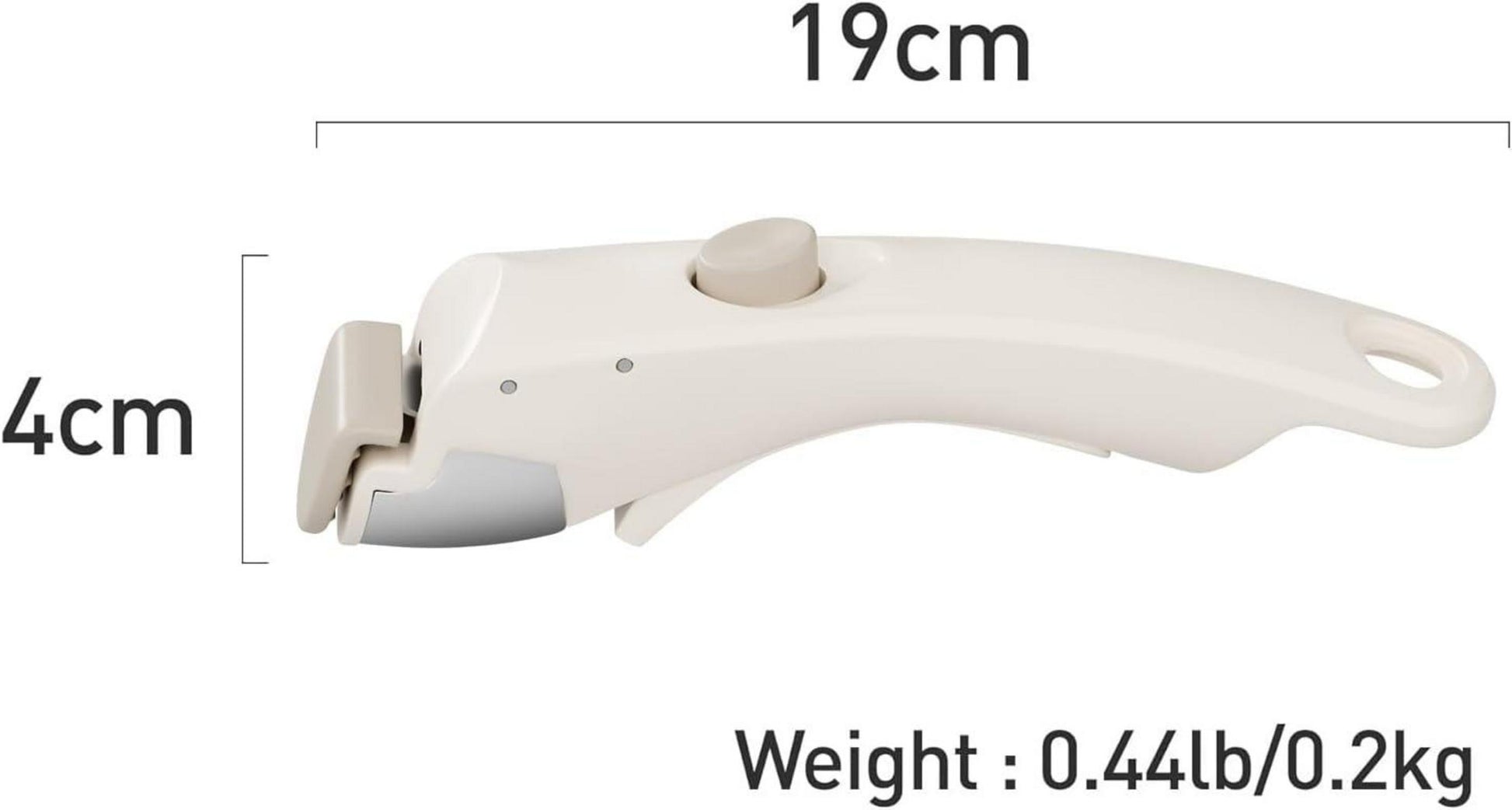 Abnehmbarer Griff für Bratpfanne stapelbares Kochgeschirr Beige