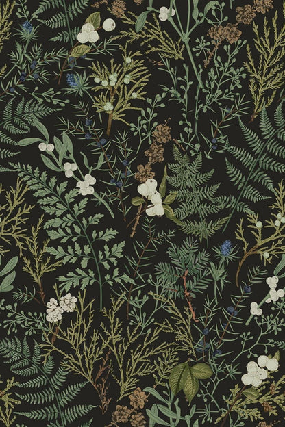 Selbstklebende Tapete Blätter Floral Wandpapier PVC Vinyl D 0.4W x 3L