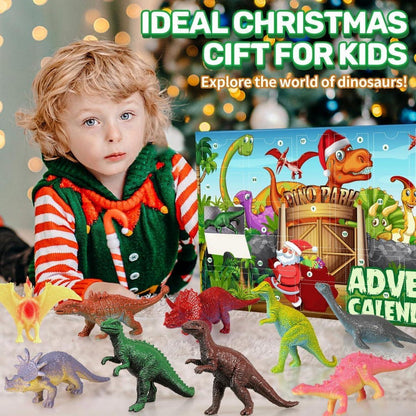 Adventskalender Dinosaurier 2024 Kinder Jungen Dino 24 Figuren Weihnachten