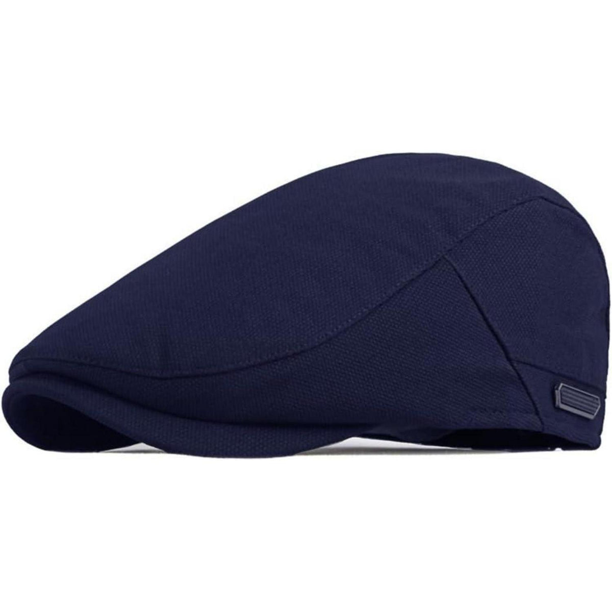 Herren Schiebermütze mit Futter – Gatsby Flatcap Blau