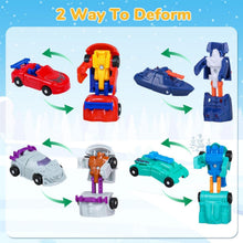 iZoeL Adventskalender Auto 2024 Kinder, 24 Verformungsauto