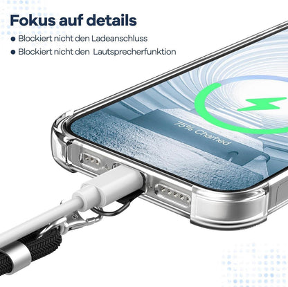 Handykette Universal für alle Smartphones, 2 Stück Schwarz+Dunkelgrau