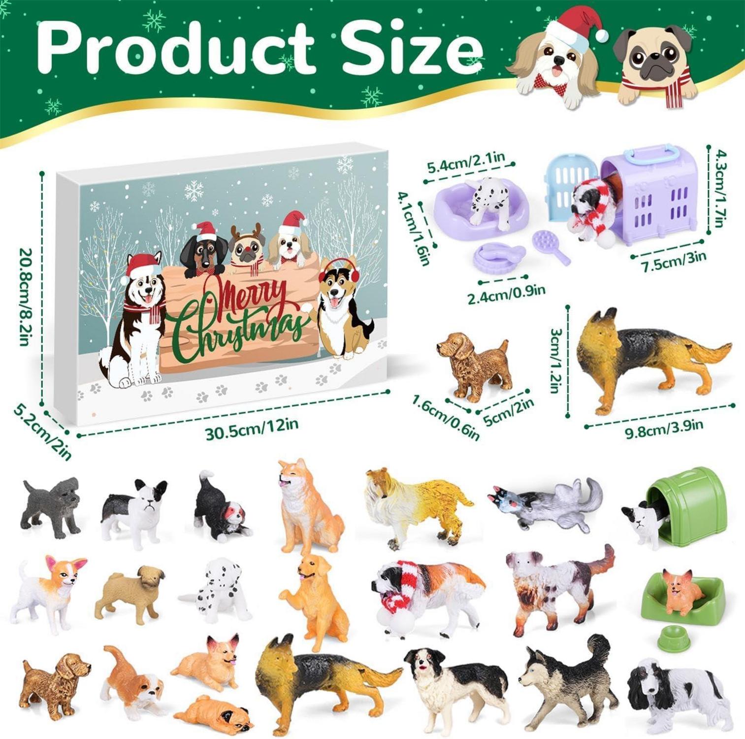 Adventskalender 2024 Junge Kinder Hunde Bauerhof Geschenk