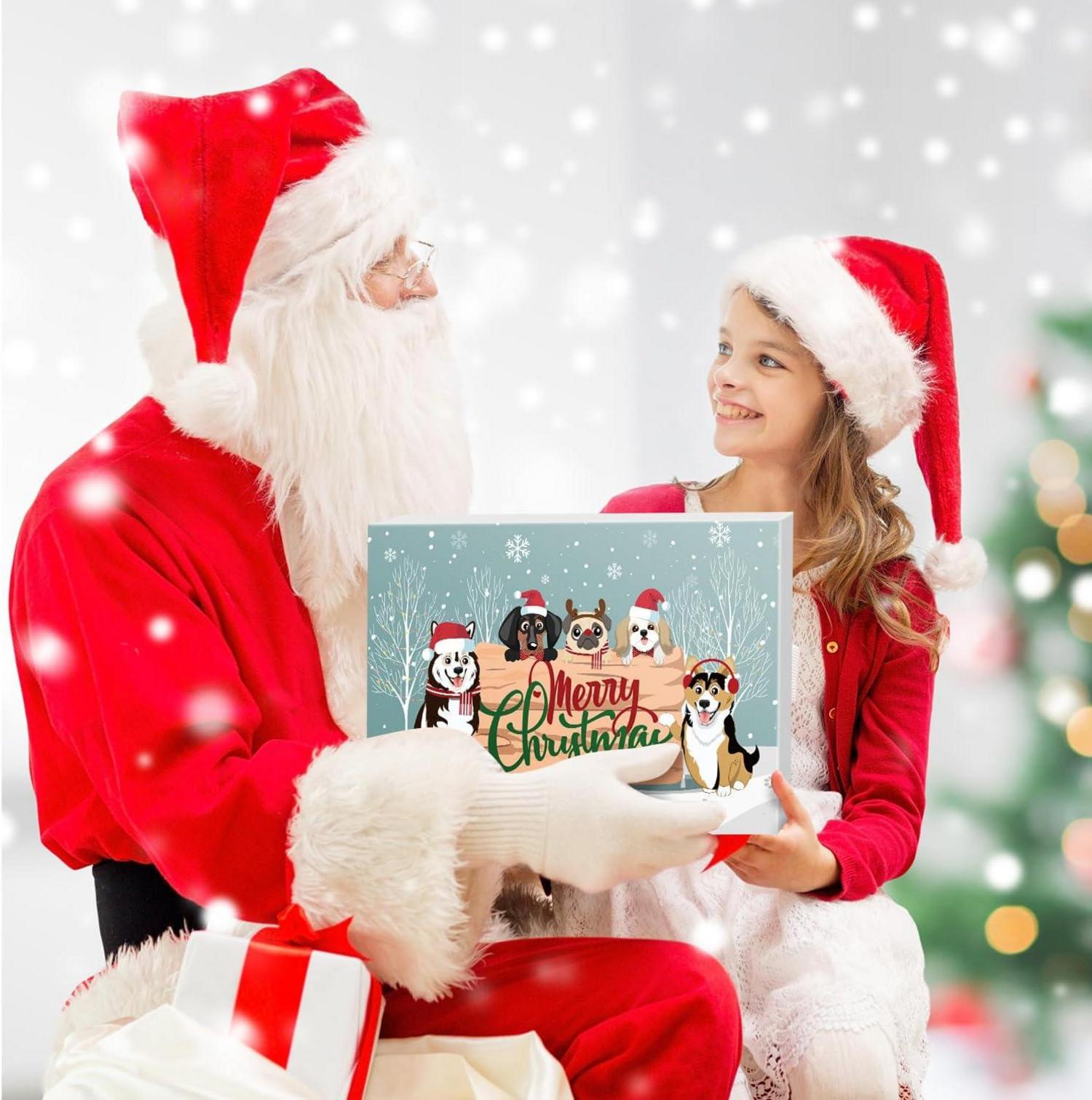 Adventskalender 2024 Jungen Mädchen Bauerhof Hunde Geschenk