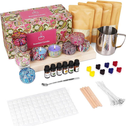DIY Kerzen Gießen Set für Erwachsene und Kinder