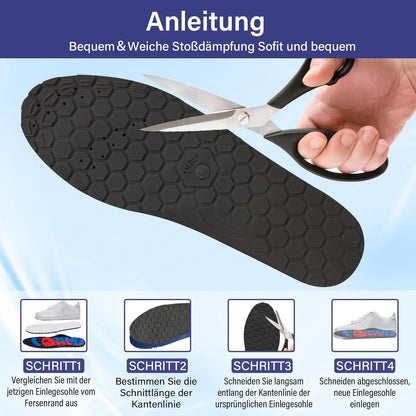 Magnetische Massage-Einlegesohlen Akupunktur Schuheinlagen