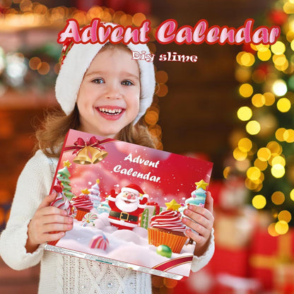 Adventskalender 2024 für Kinder Mädchen mit 24 Slime