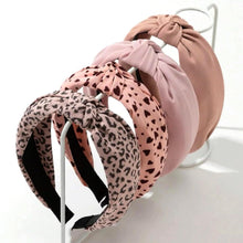 Modische Damen Stirnbänder mit Leoparden- und Herzdesign
