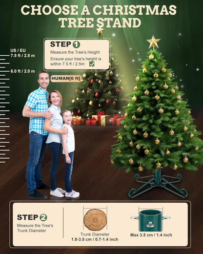 Christbaumständer für künstlichen Weihnachtsbaum Metall bis 250cm